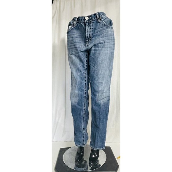 Buckle Jeans Bke Buckle Jeans Size 36l Derek Straight Leg Thick